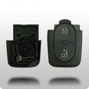 Audi 1997-2006 3 Btn Flip Key Remote (SHELL) - ZIPPY LOCKSHOP