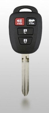 Toyota Corolla 2014-2016 (H-Chip) 4-Btn Remote Head Key - ZIPPY LOCKSHOP