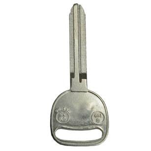 Chevrolet, GMC, Hummer, Isuzu, GM B110 (GM38) Metal Mechanical key - ZIPPY LOCKSHOP