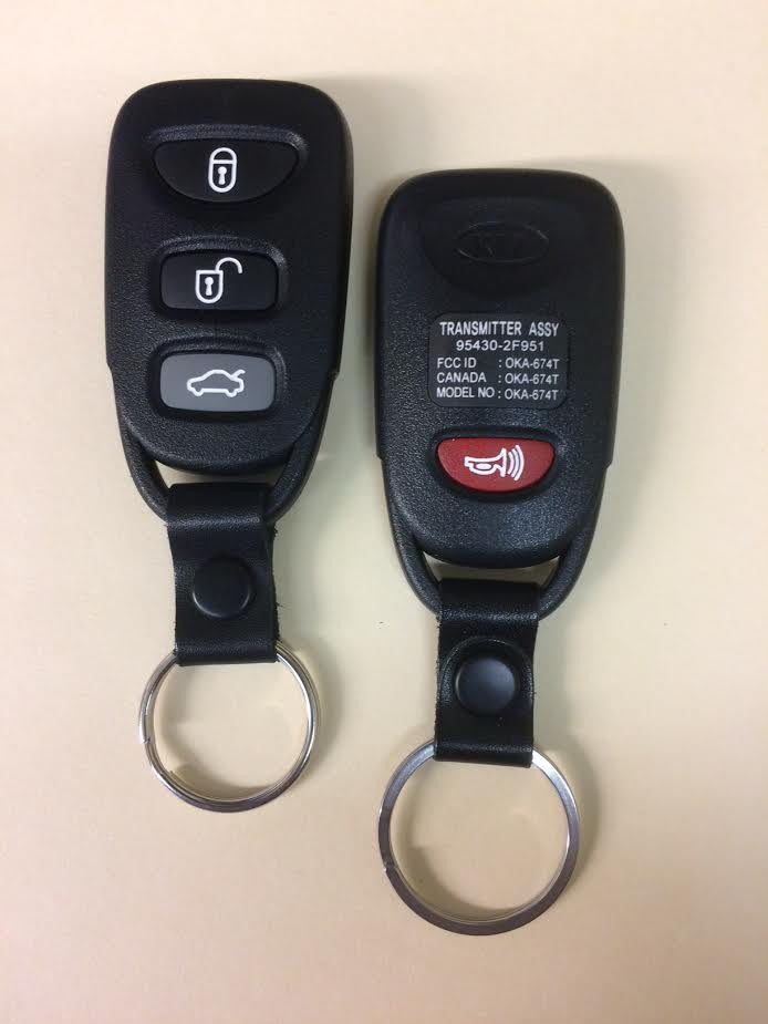 Kia 2007-2009 Spectra 4 Btn Remote (Original) - FCC ID: OSLOKA-674T - ZIPPY LOCKSHOP