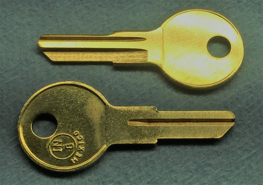 IN8 / 1054G / 7DE Brass Mechanical Key