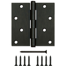 Master Lock - Exterior 4 hole Door Hinge - Various Styles and Colors - ZIPPY LOCKSHOP