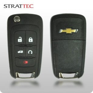 NEW!—2014+ Chevy Impala Malibu 5-Btn -433 MHz (STRATTEC 5912546) - ZIPPY LOCKSHOP