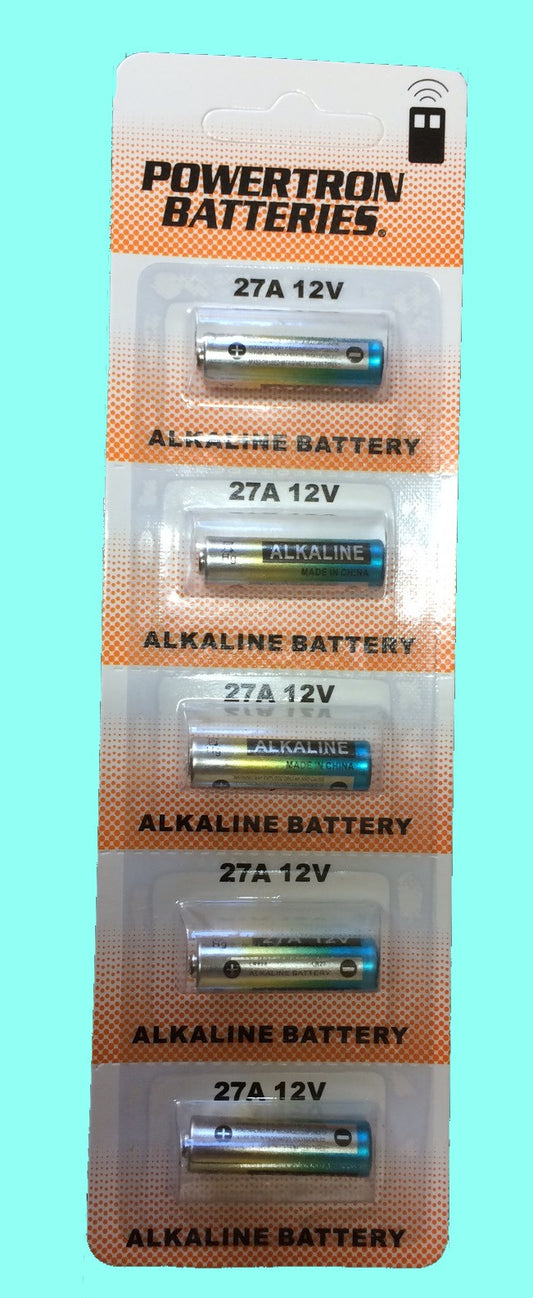 Battery 27A 12V (Alkline) (blister pack ) - ZIPPY LOCKSHOP