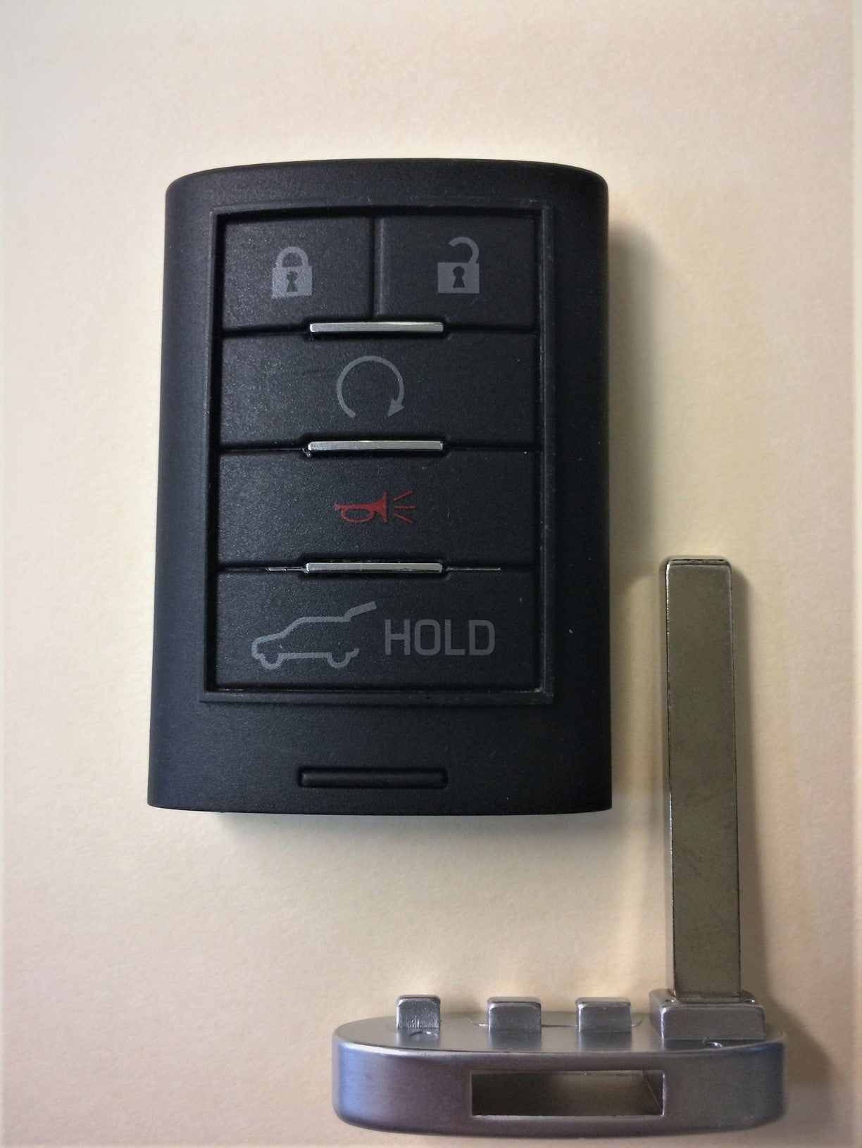 Cadillac 2010-2014 SRX 5 Btn Proximity Remote - FCC ID: NBG009768T - ZIPPY LOCKSHOP