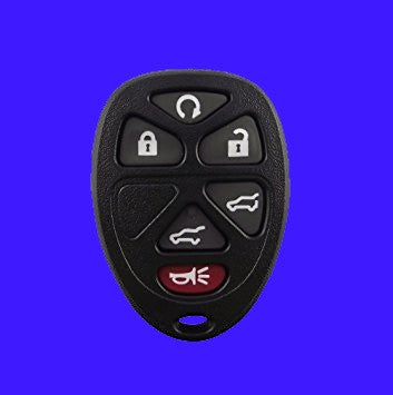 GM 6 Btn Remote Fob (SHELL) - ZIPPY LOCKSHOP