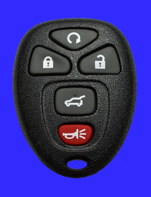 GM, Buick, Cadillac, Chevrolet, GMC, Saturn 5 Btn Remote (SHELL) - Fits: OUC60270 - ZIPPY LOCKSHOP