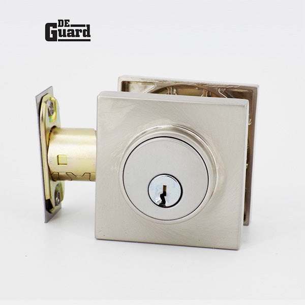 De Guard - Grade 3 - Contemorary Square Deadbolt - ZIPPY LOCKSHOP