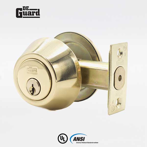 De Guard - Grade 3 - Single Cylinder Deadbolt - ZIPPY LOCKSHOP