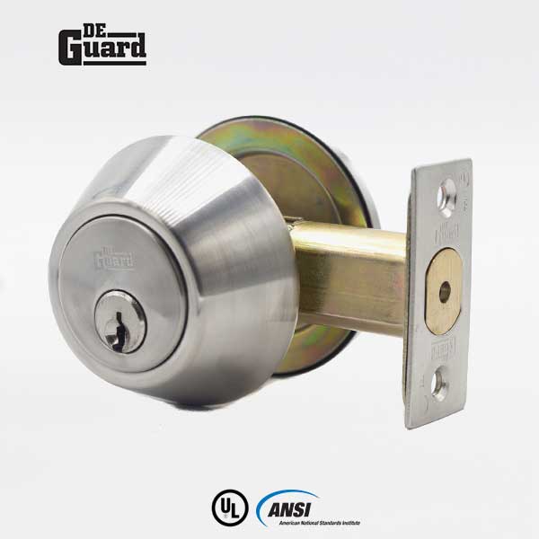 De Guard - Grade 3 - Single Cylinder Deadbolt - ZIPPY LOCKSHOP