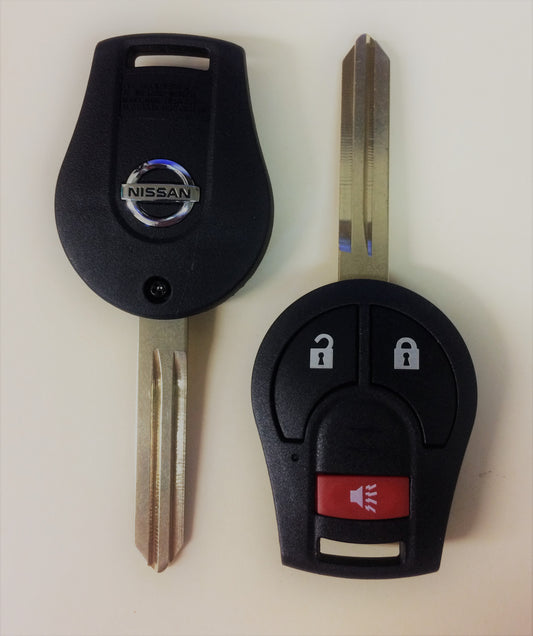 Nissan 2011-2018 3 btn Remote Head Key - FCC ID: CWTWB1U751