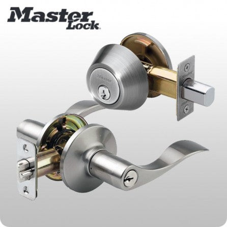 Grade 3 - Master Lock - Entery Lever / Deadbolt Combo - ZIPPY LOCKSHOP