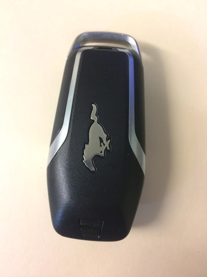 Ford 2013-2017 Mustang (Logo on Back) 5 Btn Proximity Remote w/ Key Insert - FCC ID: M3N-A2C31243300 - ZIPPY LOCKSHOP