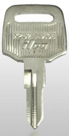 Honda HD108 / X252 / HON64R Helix Scooter Key - ZIPPY LOCKSHOP