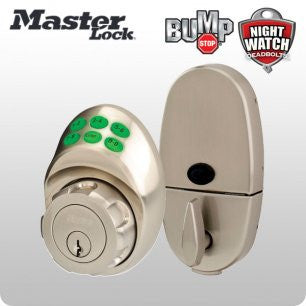 Master Lock - Grade 2 - Electronic Keypad Deadbolt - KW1/SC1 KEYWAY - ZIPPY LOCKSHOP