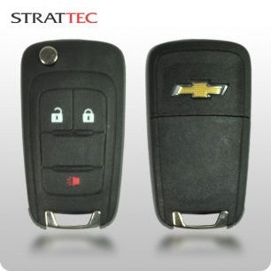 Chevy Equinox/Sonic 2010-2015 3-Btn Rmt HdKey (STRATTEC 5913598) - ZIPPY LOCKSHOP