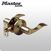 Wave Style Lever Door Lock - ENTRANCE - KW1/SC1 - ZIPPY LOCKSHOP