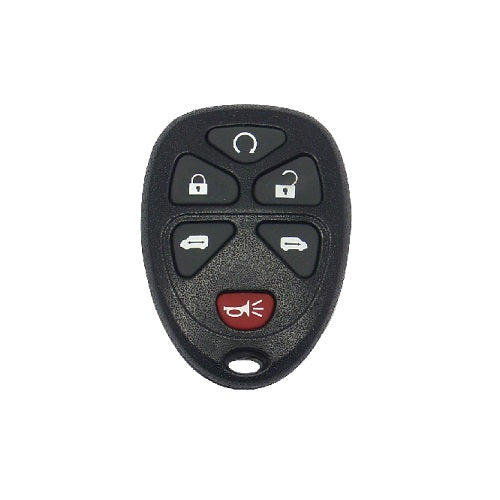 Buick, Chevrolet, Pontiac, Saturn, GM 6 Btn Remote w/ Sliding doors - FCC ID: KOBGT04A - ZIPPY LOCKSHOP