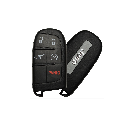 Jeep 2014-2018 Grand Cherokee 5 Btn Proximity Remote w/ Insert Key - FCC ID: M3N-40821302 - ZIPPY LOCKSHOP