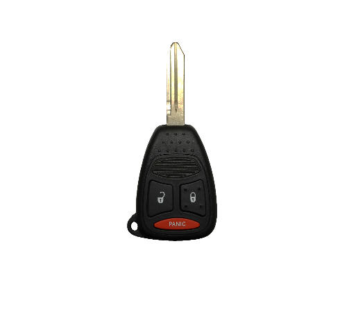 Dodge, Mitsubishi 2005-2011 Dakota, Raider, Durango 3 Btn Remote Head Key - FCC ID: KOBDT04A - ZIPPY LOCKSHOP