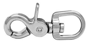 Trigger Snap Swivel Eye 5/8 Inch eye Nickel Plated Zinc